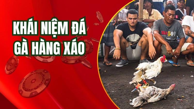 Khái niệm của hình thức đá gà hàng xáo