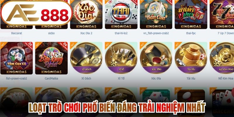 Loạt trò chơi phổ biến đáng trải nghiệm nhất 
